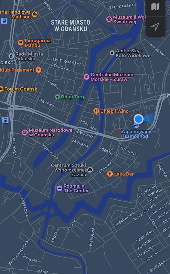 Apartament W Sercu Gdanska Z Parkingiem Podziemnym Exteriör bild